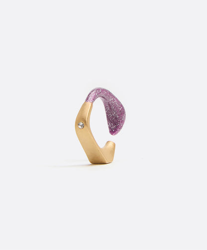 Curaçao Earcuff | Amethyst