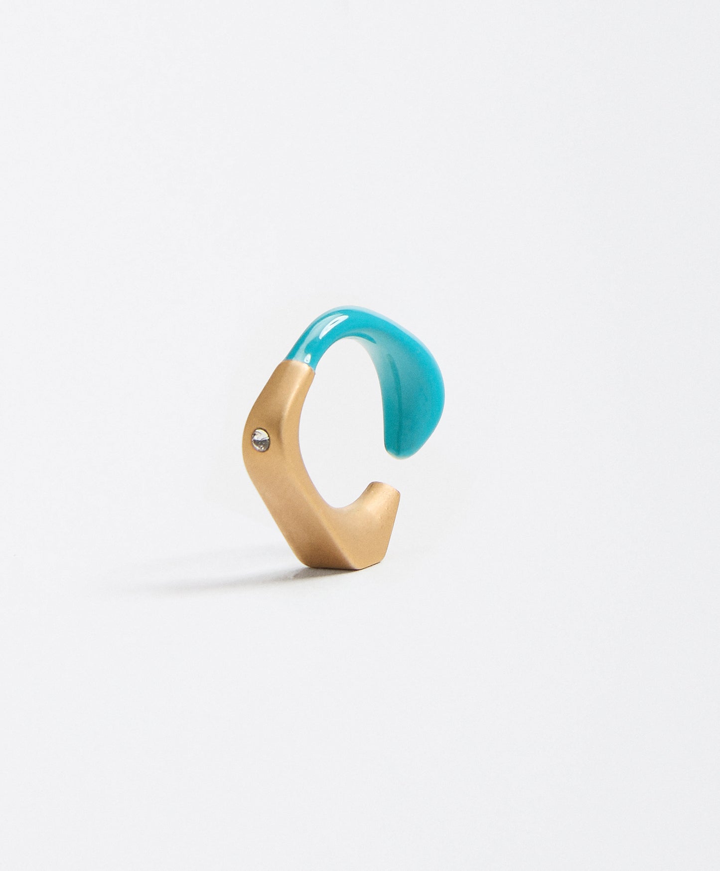 funny jewels enamel gold plated strass 